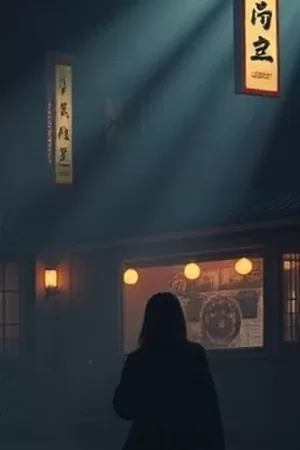 《黑瓦白墙》人文纪录片竖版封面，天井里的一线光