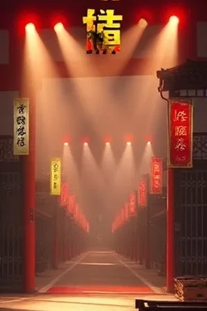 《青檐巷》家庭剧竖版封面，青瓦屋檐下的饭桌